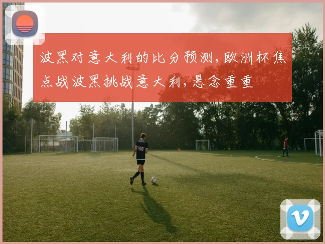波黑对意大利的比分预测,欧洲杯焦点战波黑挑战意大利,悬念重重